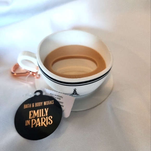 Emily In Paris Pocket Bac Holder Latte and Sanitizer - Picture 3 of 5